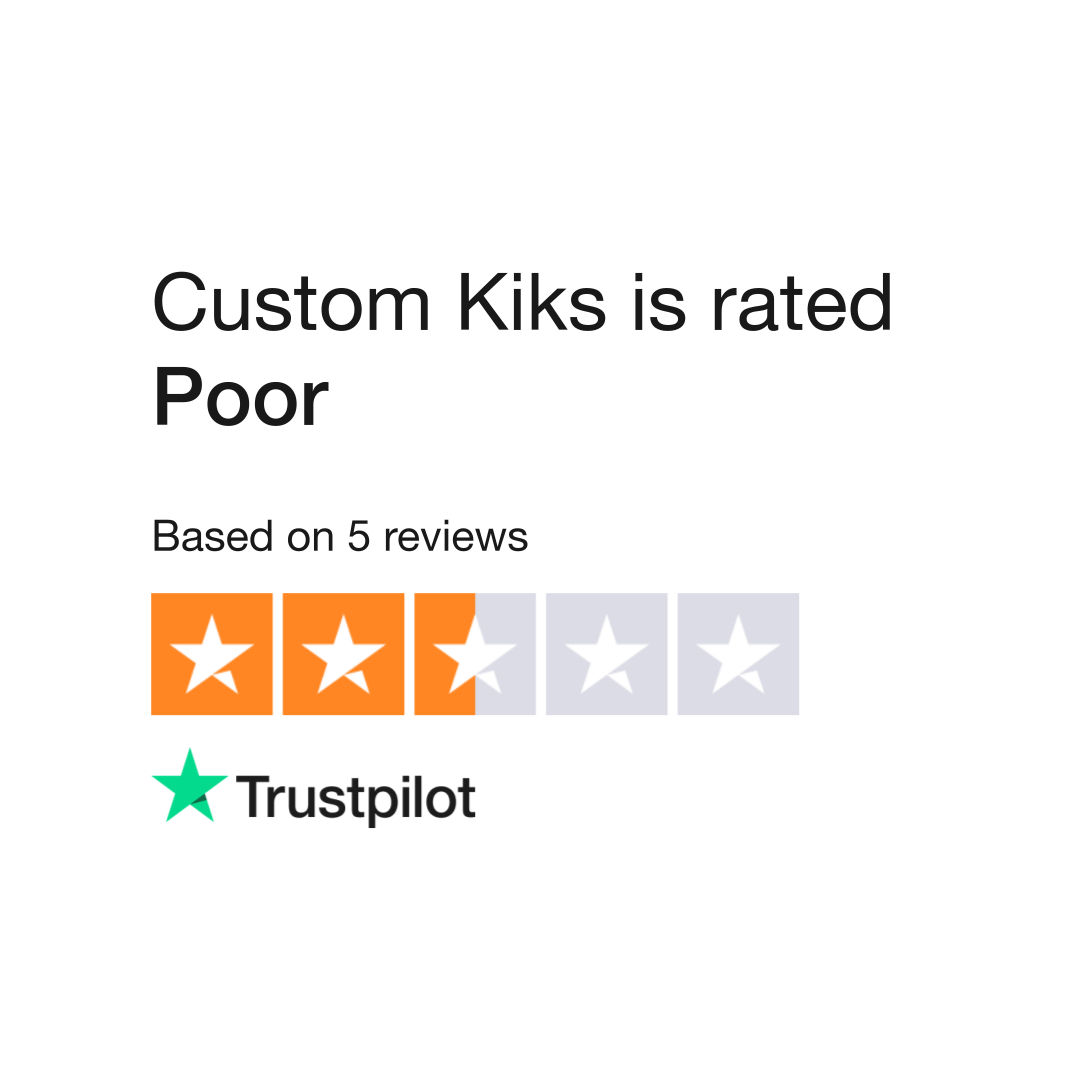 Custom Kiks Reviews  Read Customer Service Reviews of customkiks.com