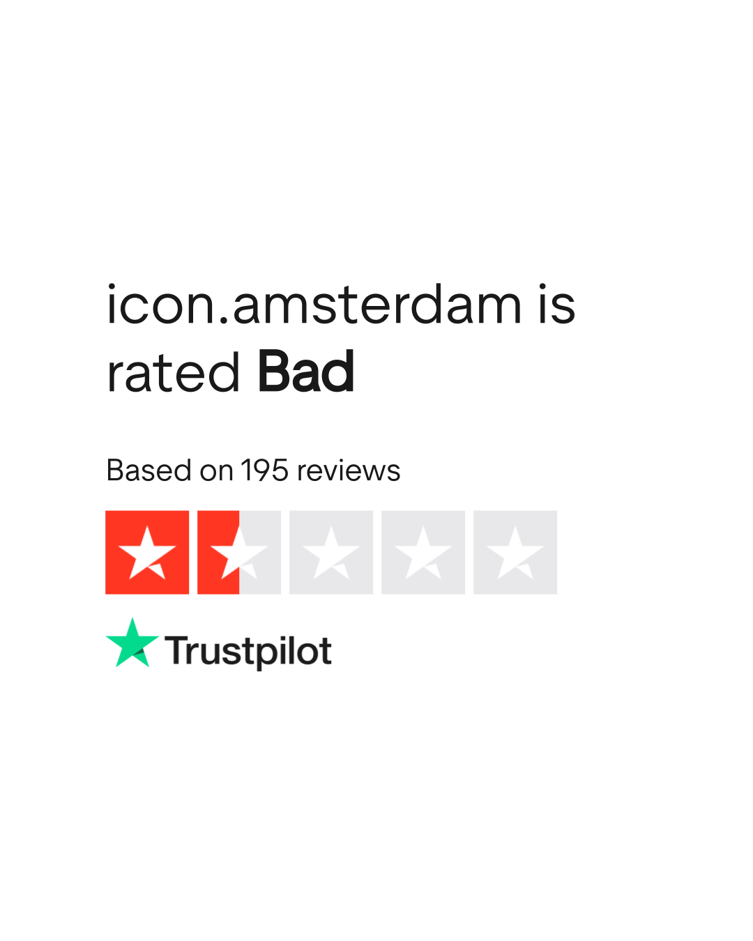 Avis de ICON. AMSTERDAM, Lisez les avis marchands de icon-amsterdam.com