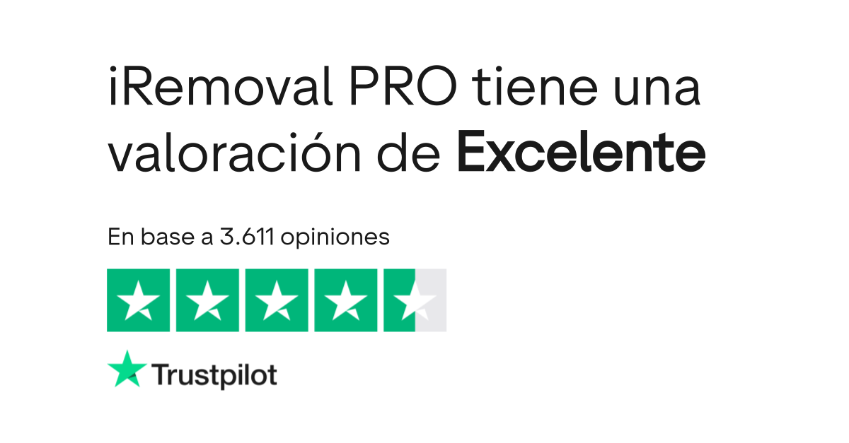 Opiniones sobre iRemoval PRO | Lee las opiniones sobre el servicio de ...