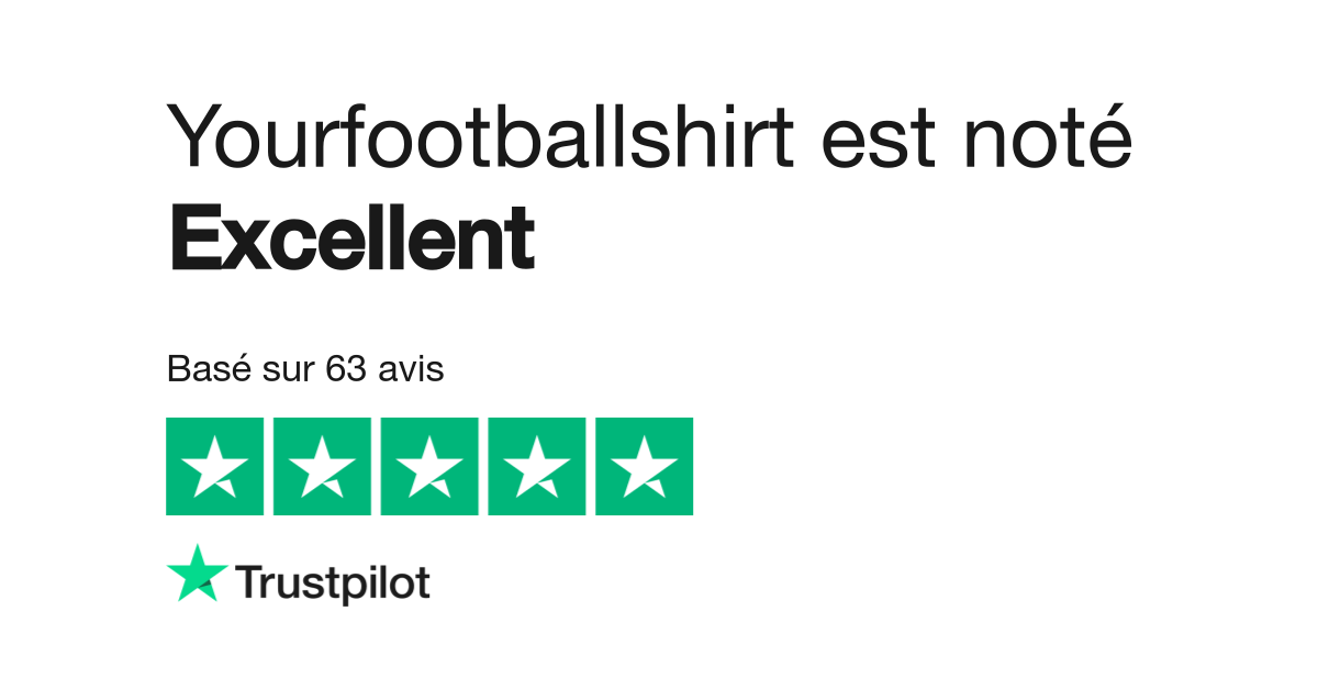 Avis de Yourfootballshirt Lisez les avis marchands de