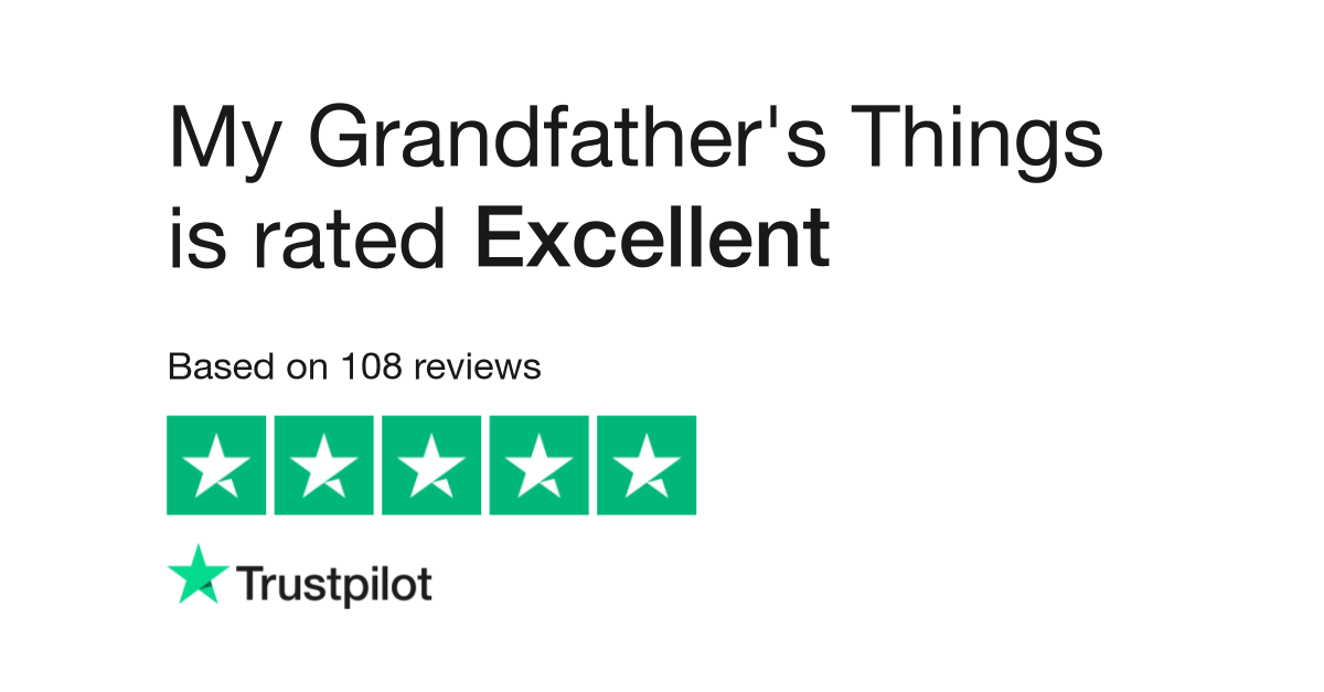 My Grandfather's Things Reviews  Read Customer Service Reviews of  mygrandfathersthings.com