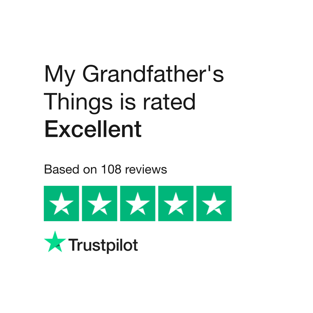 My Grandfather's Things Reviews  Read Customer Service Reviews of  mygrandfathersthings.com