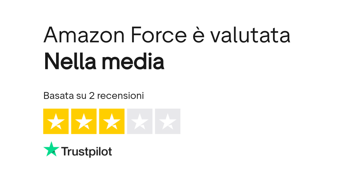 Amazon Force Leggi le recensioni dei servizi di