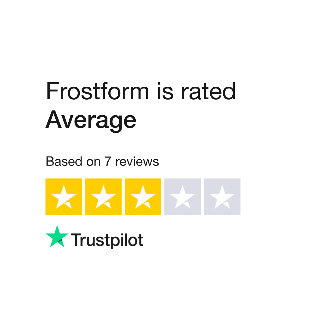 Frostform Reviews  Read Customer Service Reviews of frostform.com