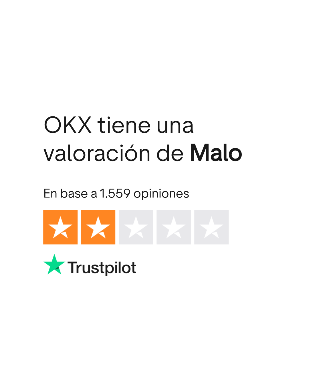 Opiniones sobre OKX | Lee las opiniones sobre el servicio de okx.com | 4 de  4