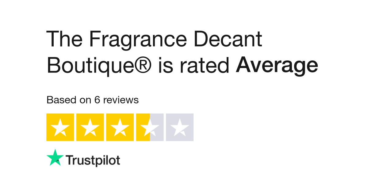 The Fragrance Decant Boutique Reviews Read Customer Service