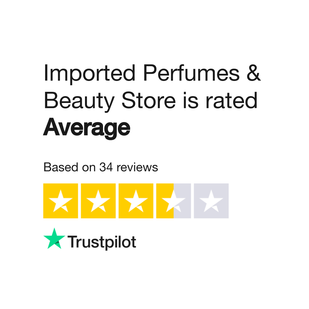 Trustpilot the perfume discount shop