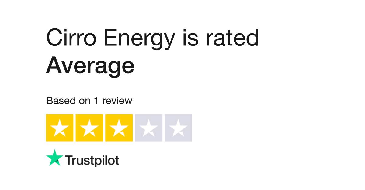 Cirro Energy Reviews Read Customer Service Reviews of www