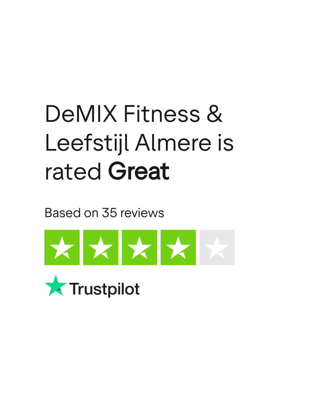 DeMIX Fitness & Leefstijl Almere Reviews | Read Customer Service ...