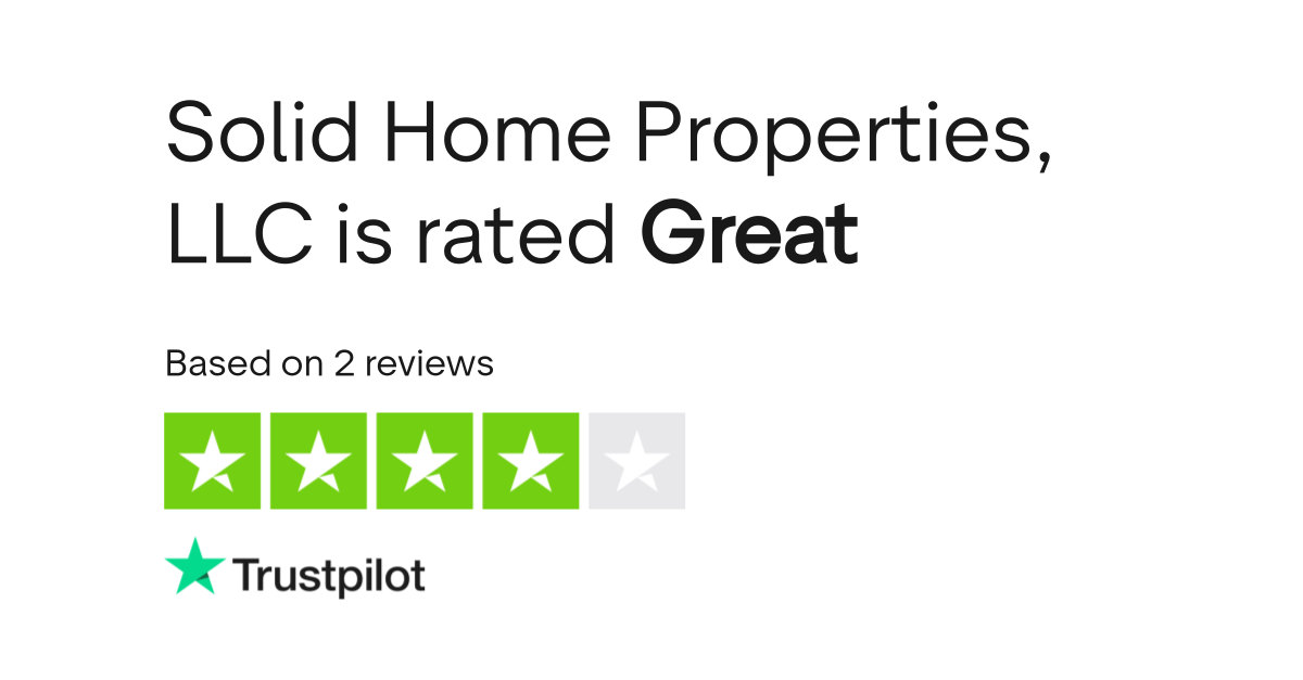 Solid Home Properties, LLC Reviews Read Customer Service Reviews of