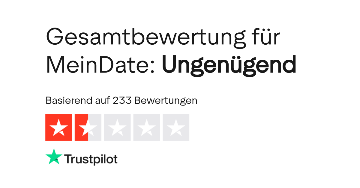 Bewertungen zu MeinDate | Lesen Sie Kundenbewertungen zu meindate.de