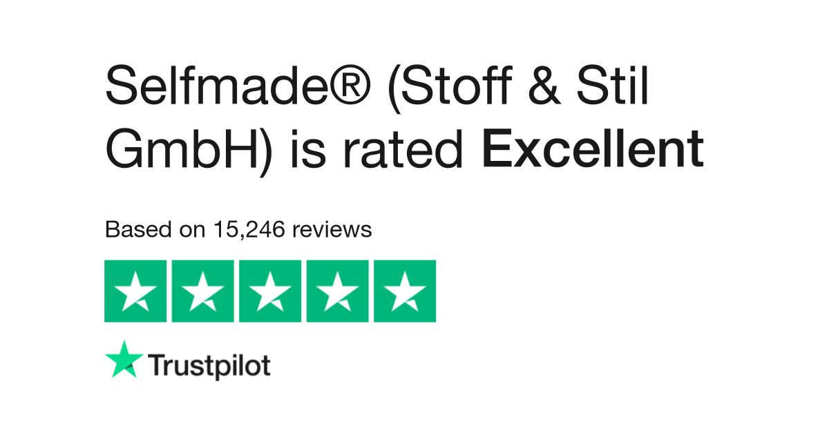 Selfmade® (Stoff & GmbH) Reviews Customer Service Reviews of selfmade.com/de-de