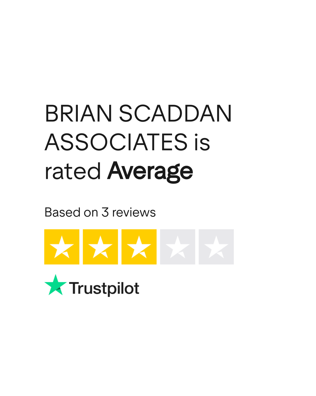BRIAN SCADDAN ASSOCIATES Reviews Read Customer Service Reviews of