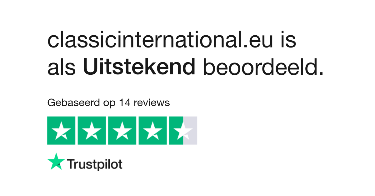 classicinternational.eu reviews | Bekijk consumentenreviews over ...