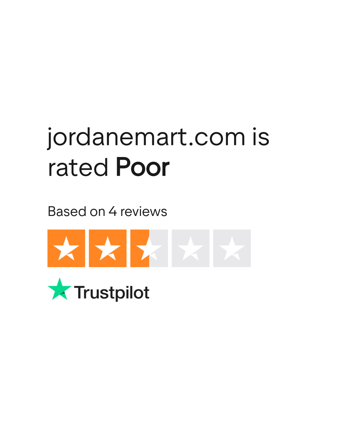 jordanemart.com Reviews | Read Customer Service Reviews of jordanemart.com