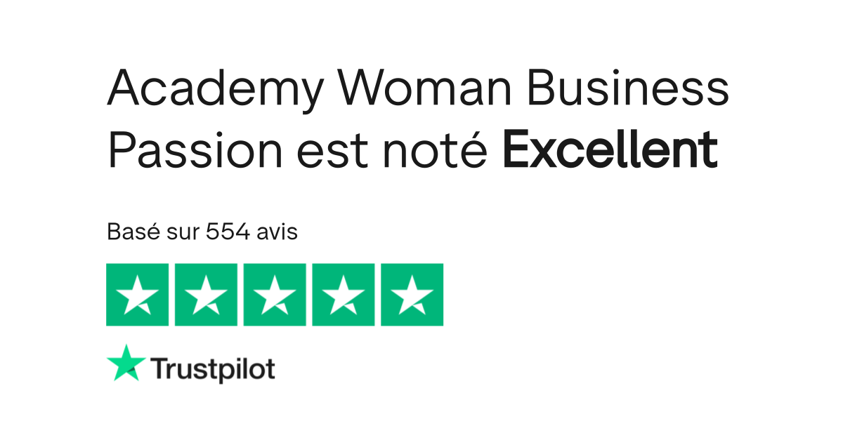 Avis de Academy Woman Business Passion Lisez les avis marchands de