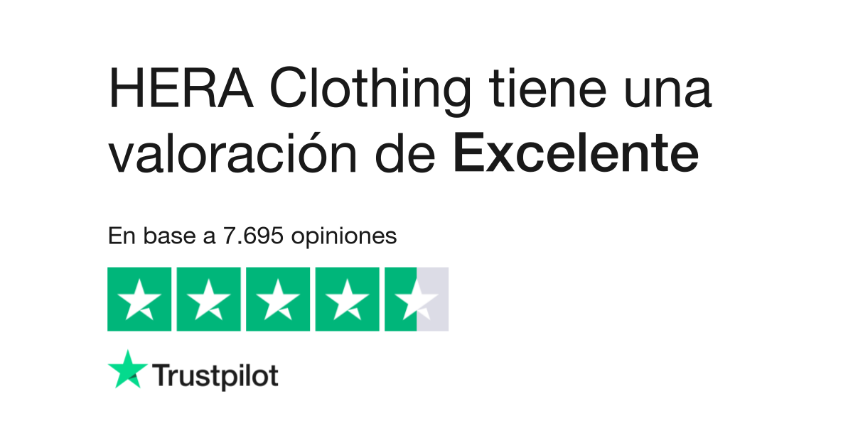 Opiniones sobre HERA Clothing | Lee las opiniones sobre el servicio de  