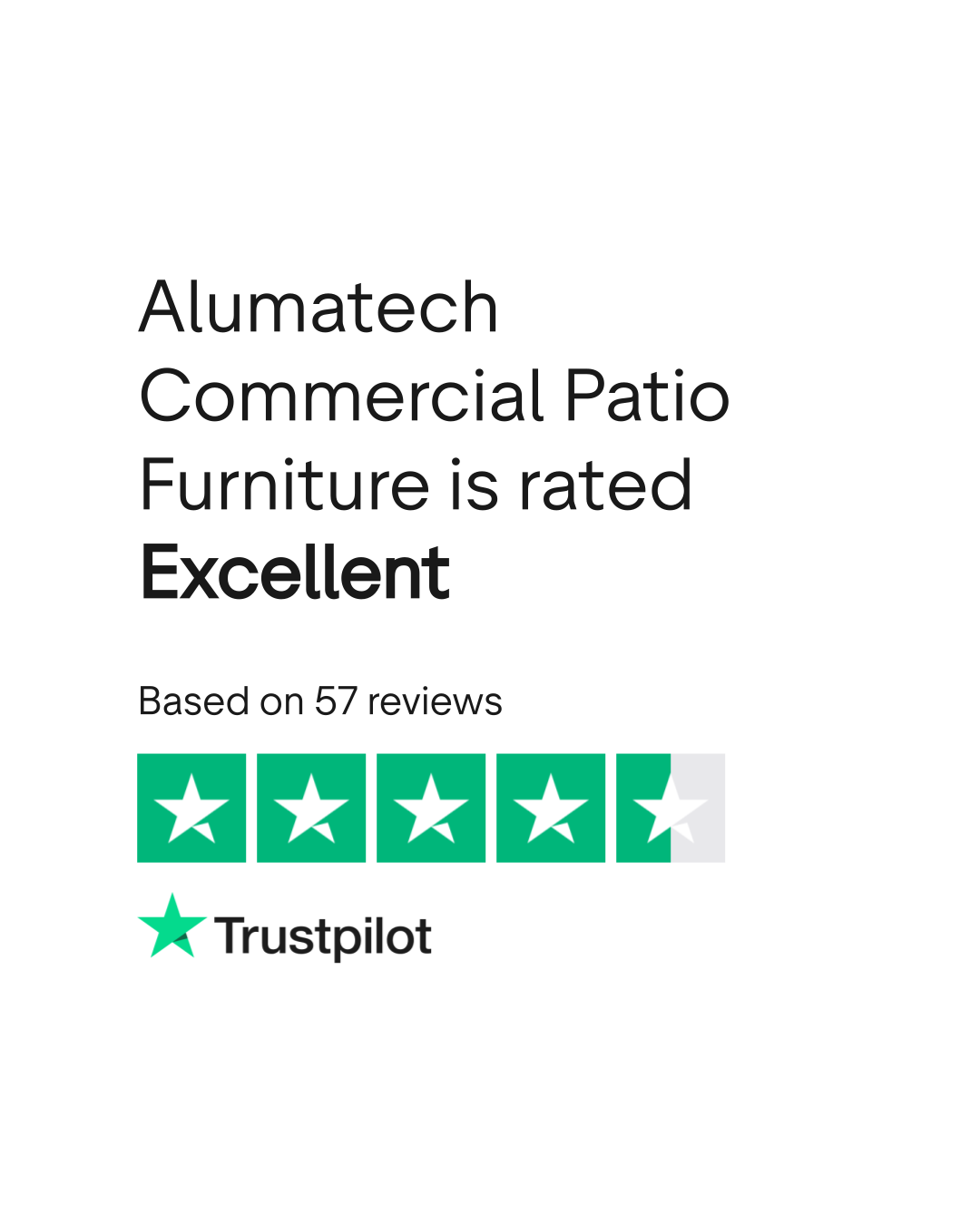Alumatech Commercial Patio Furniture Reviews Read Customer Service Reviews of