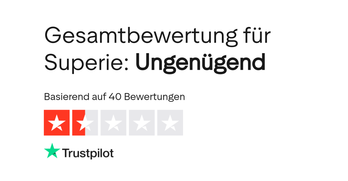 Bewertungen zu Superie | Lesen Sie Kundenbewertungen zu superie.de