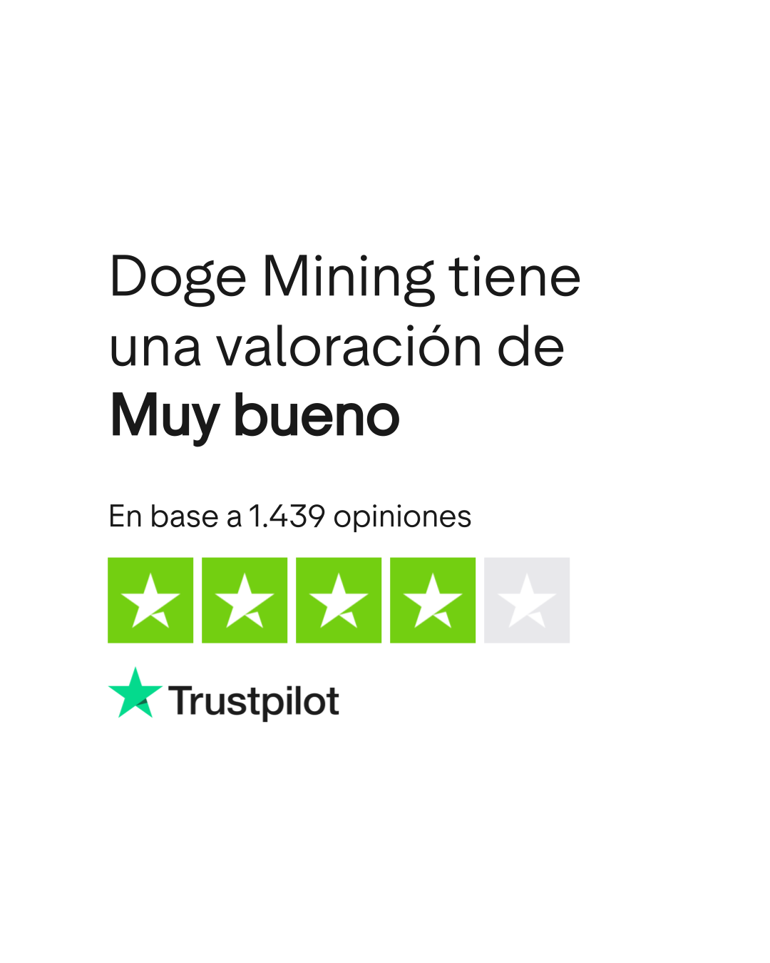 Opiniones sobre Doge Mining | Lee las opiniones sobre el servicio de doge-mining.top  | 8 de 12
