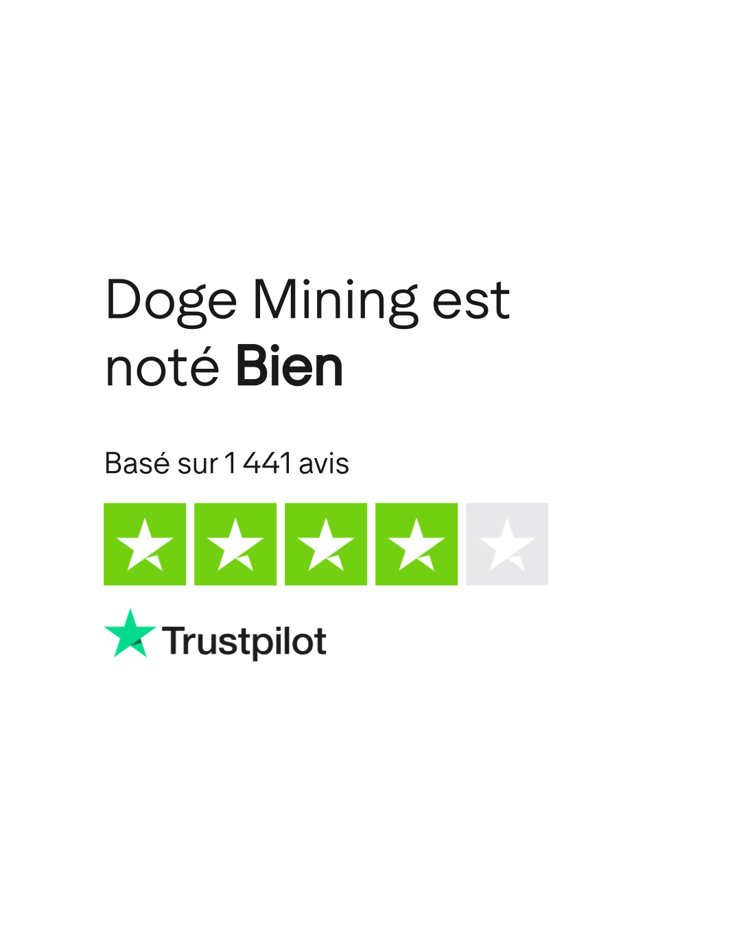 Avis de Doge Mining | Lisez les avis marchands de doge-mining.top