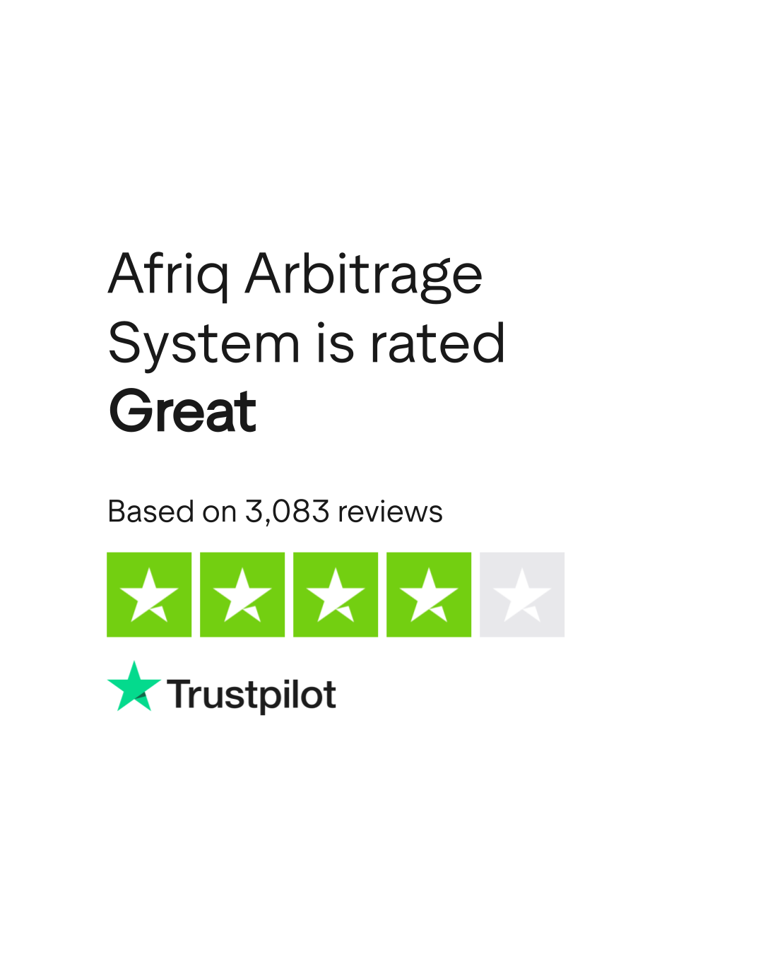 Afriq Arbitrage System Reviews | Read Customer Service Reviews of  www.afriqjmarbitrage.us | 10 of 129