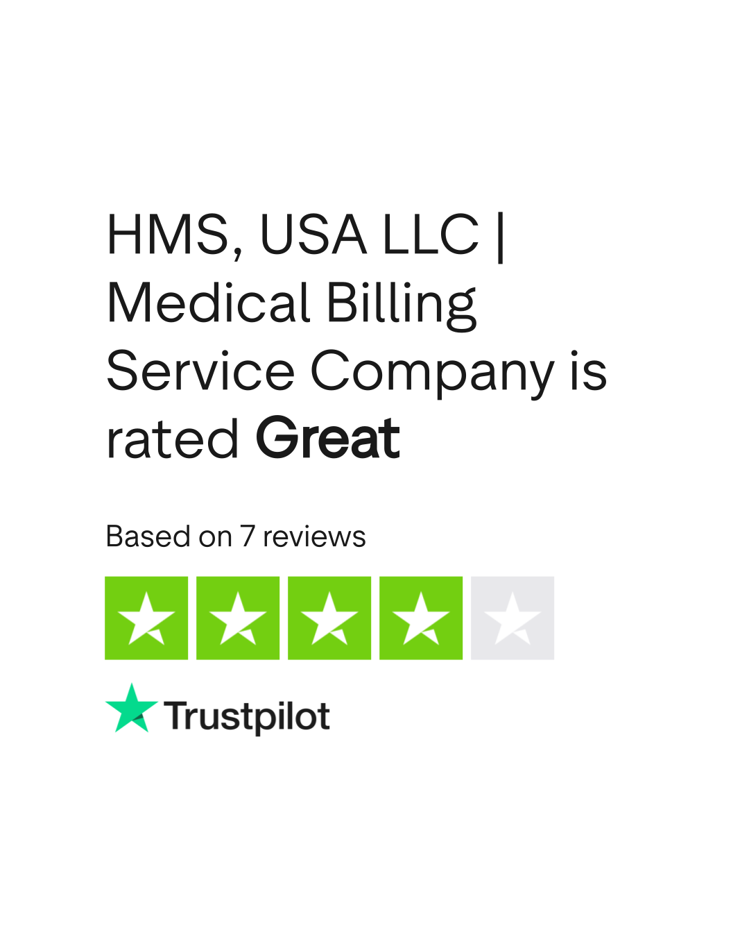 HMS, USA LLC Medical Billing Service Company Reviews Read Customer
