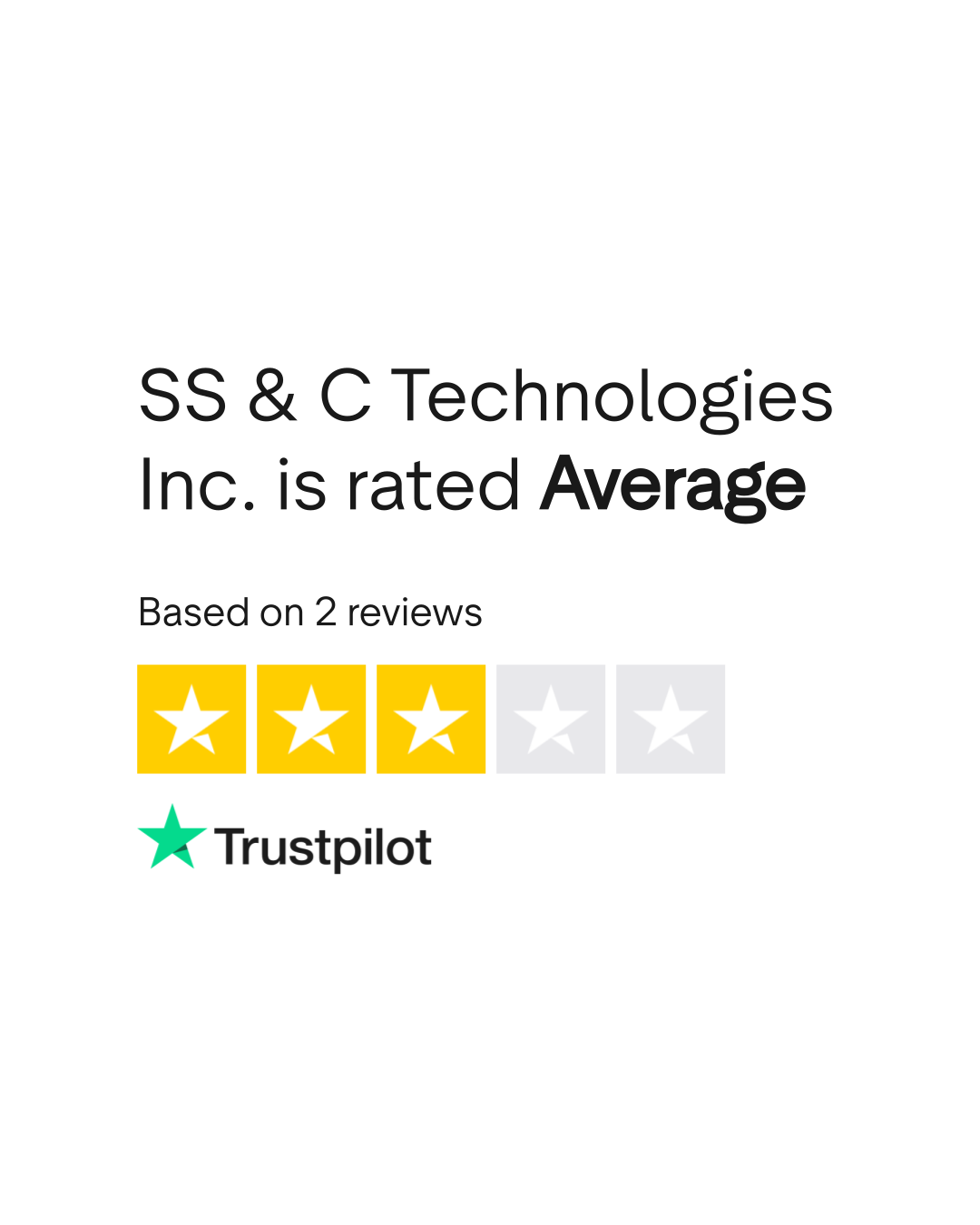 SS & C Technologies Inc. Reviews Read Customer Service Reviews of