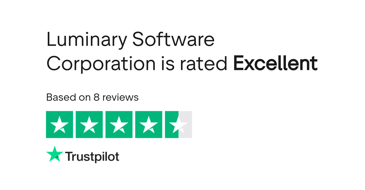 Luminary Software Corporation Reviews Read Customer Service Reviews