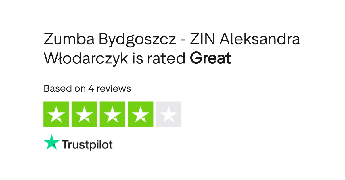 Zumba Bydgoszcz ZIN Aleksandra Włodarczyk Reviews Read Customer
