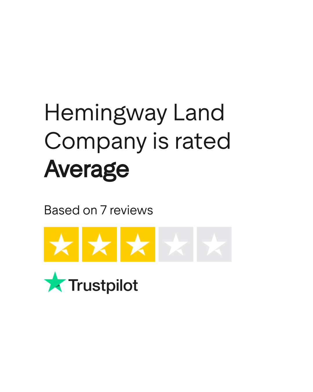 Hemingway Land Company Reviews Read Customer Service Reviews of