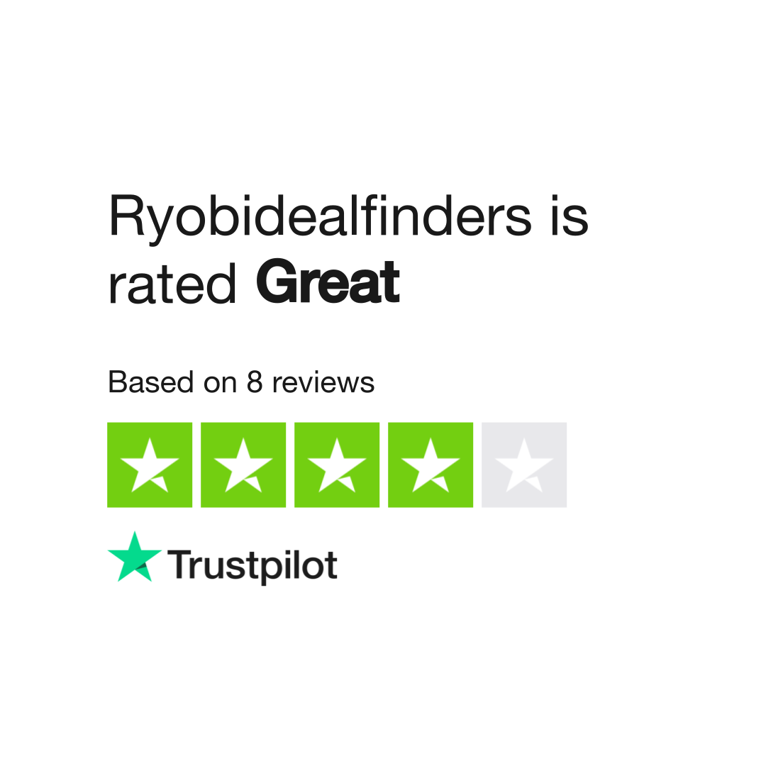 Ryobi deal finders discount review
