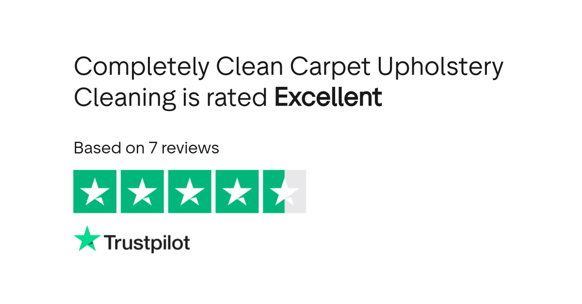 Completely Clean Carpet Upholstery Cleaning Reviews Read Customer