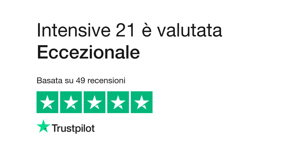 Intensive 21  Leggi le recensioni dei servizi di intensive21.com