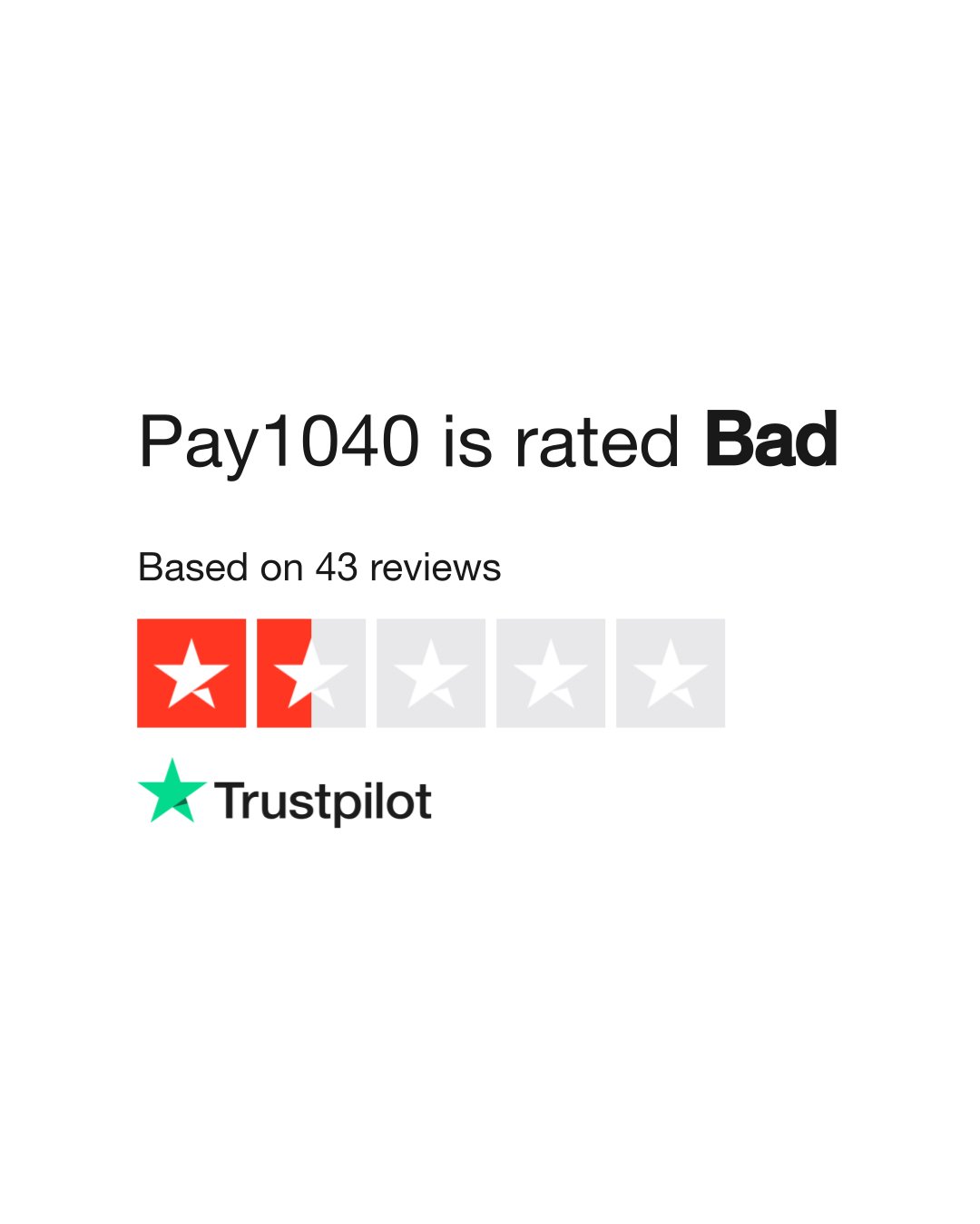 Pay1040 Reviews | Read Customer Service Reviews of pay1040.com