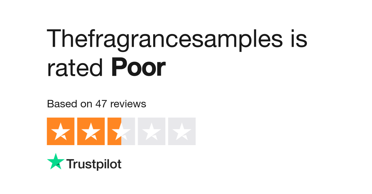 Thefragrancesamples Reviews Read Customer Service Reviews of