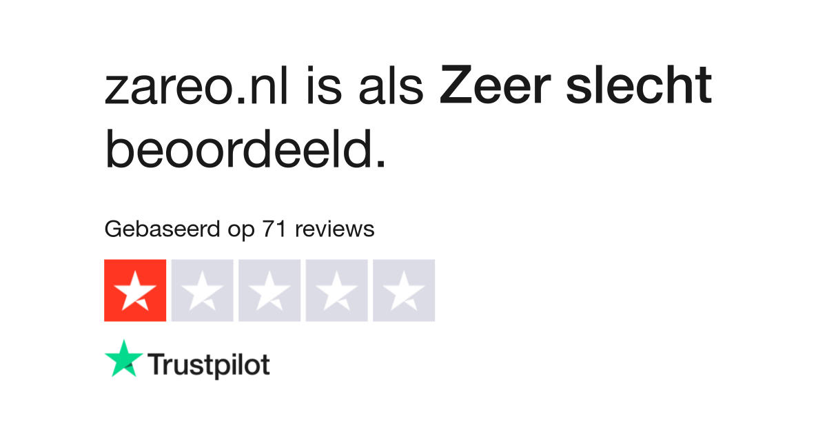 condoom Petulance Leeg de prullenbak zareo.nl reviews | Bekijk consumentenreviews over zareo.nl | 2 van 3