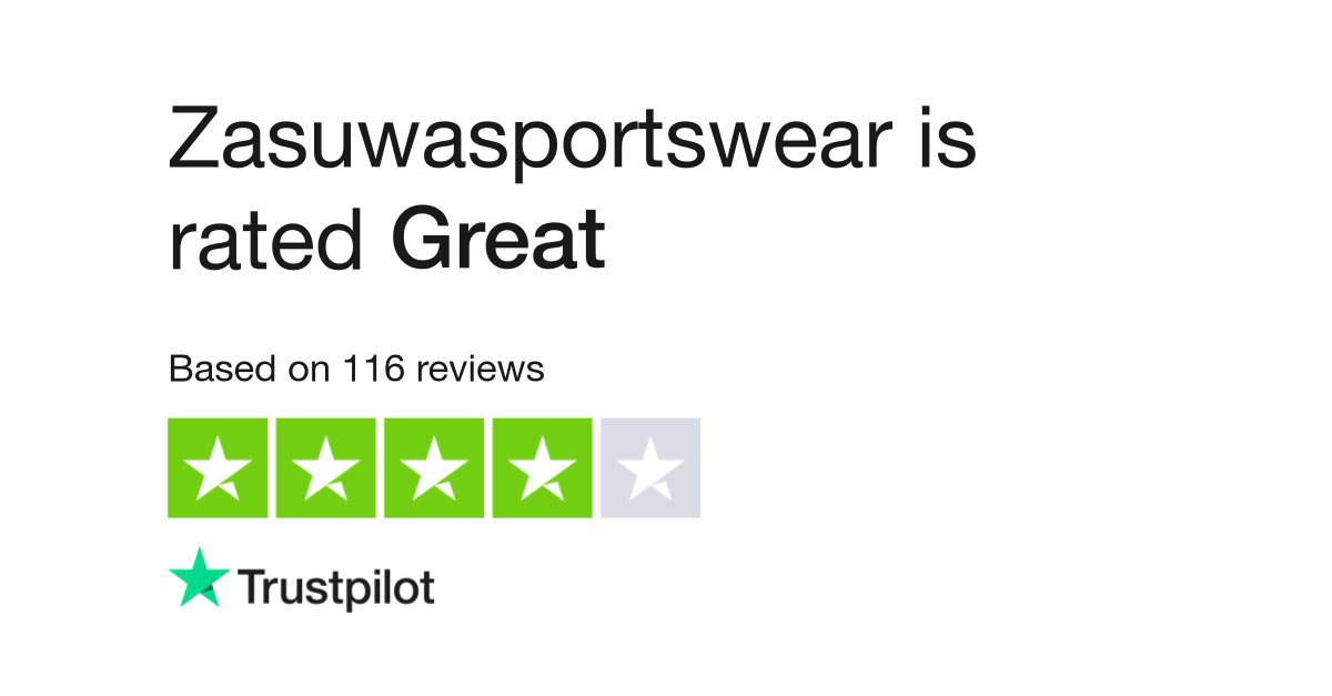 Zasuwasportswear Reviews  Read Customer Service Reviews of