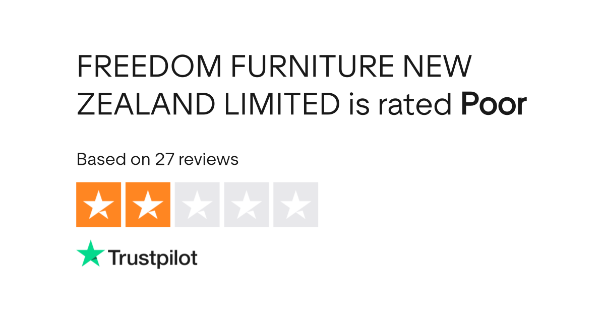 FREEDOM FURNITURE NEW ZEALAND LIMITED Reviews Read Customer Service