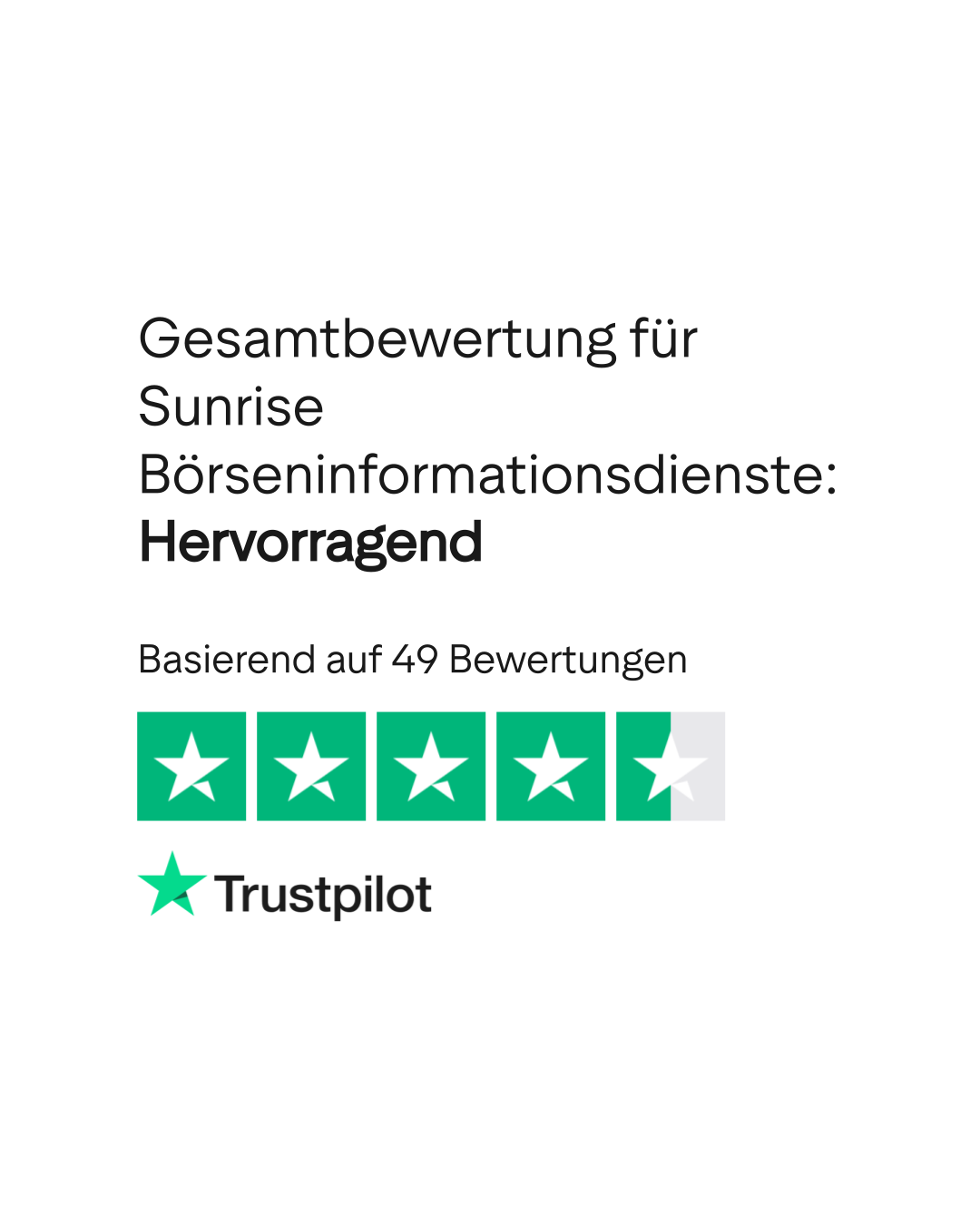 Bewertungen zu Sunrise Börseninformationsdienste Hannes Demske | Lesen Sie  Kundenbewertungen zu sunrise-boerseninformationsdienste.de