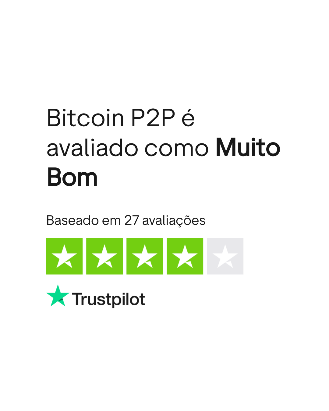 Avaliações sobre Bitcoin P2P | Leia as avaliações sobre o Atendimento ao  Cliente de bitcoinp2p.com.br