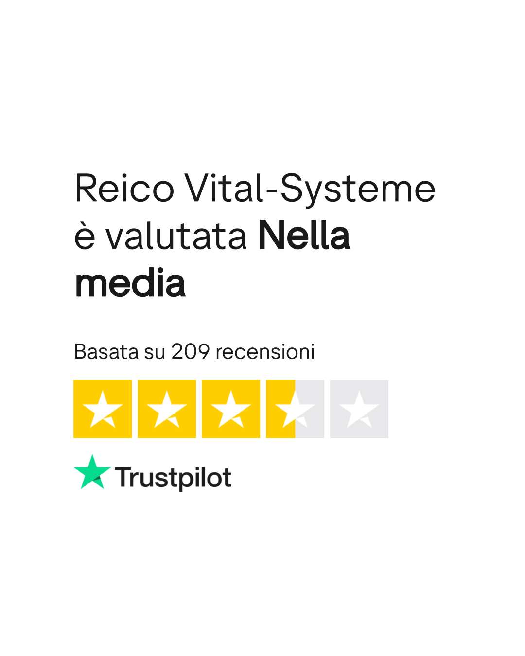 Reico Vital-Systeme | Leggi le recensioni dei servizi di reico-vital.com