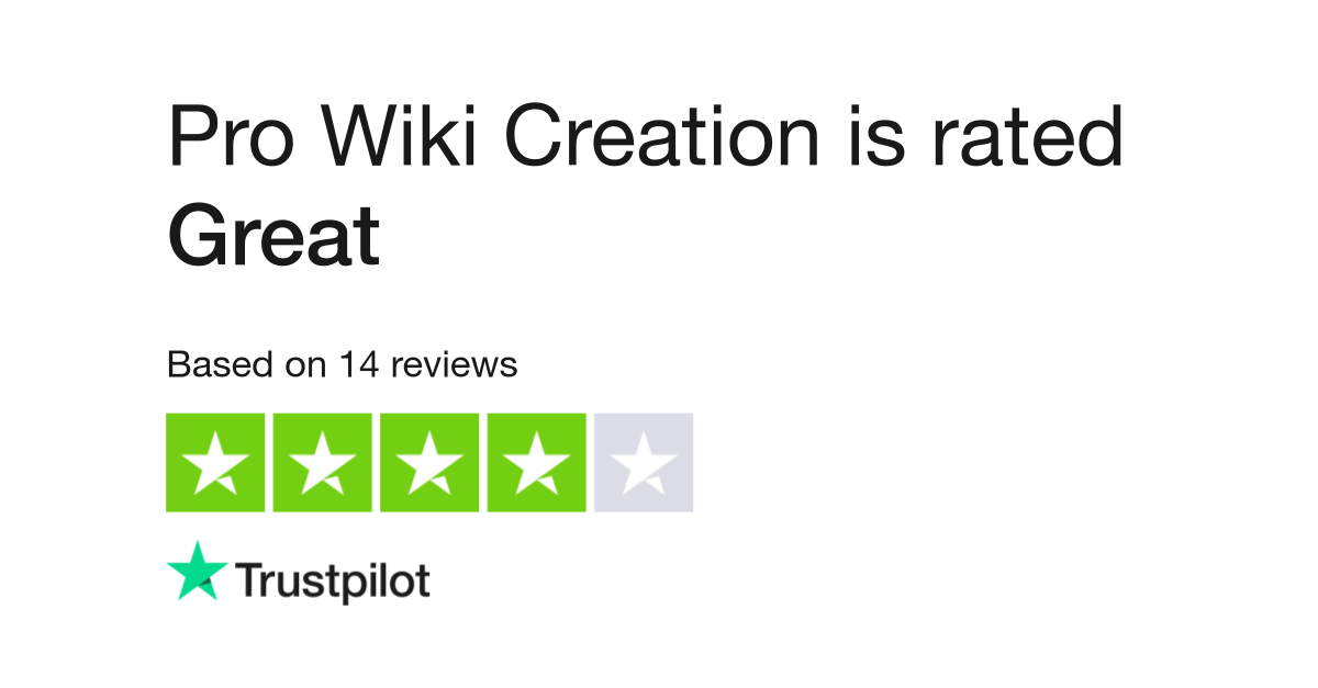 Creation, Wiki