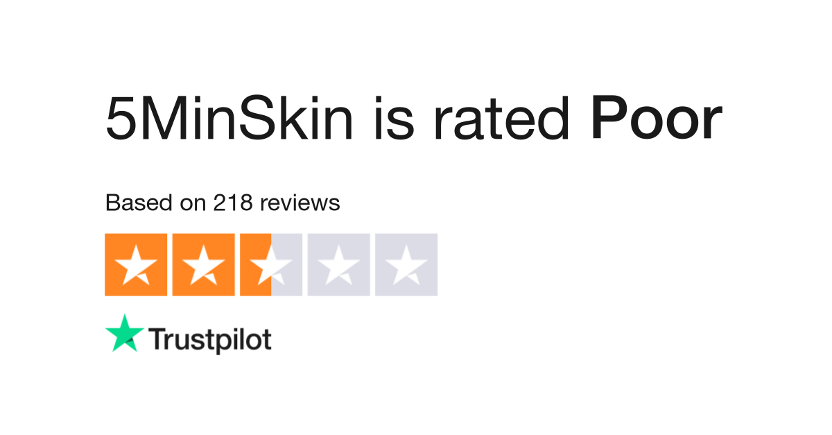 5MinSkin Reviews  Read Customer Service Reviews of www.5minskin.com