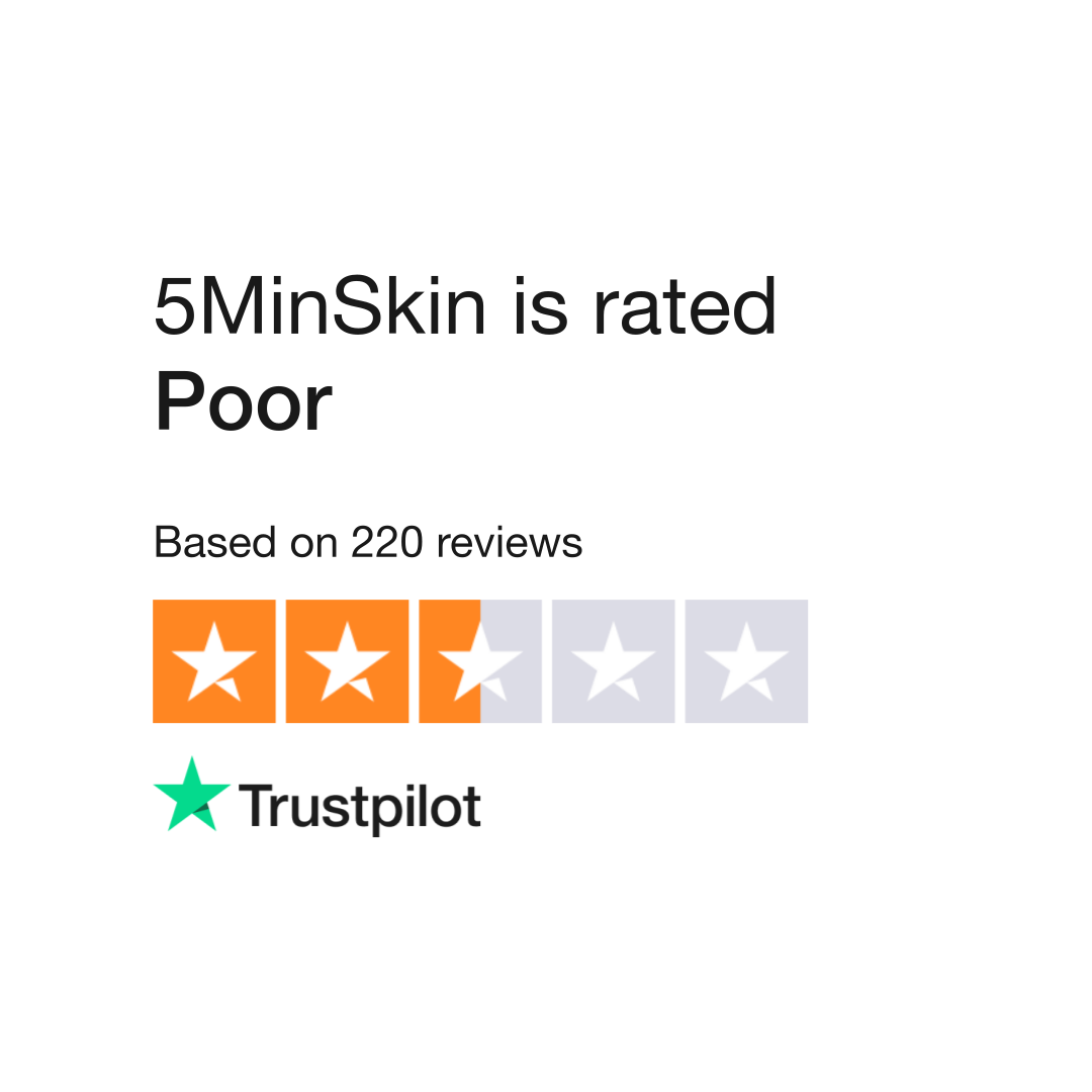5MinSkin Reviews  Read Customer Service Reviews of www.5minskin.com