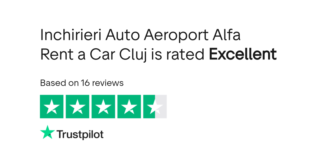 Inchirieri Auto Aeroport Alfa Rent a Car Cluj Reviews Read Customer