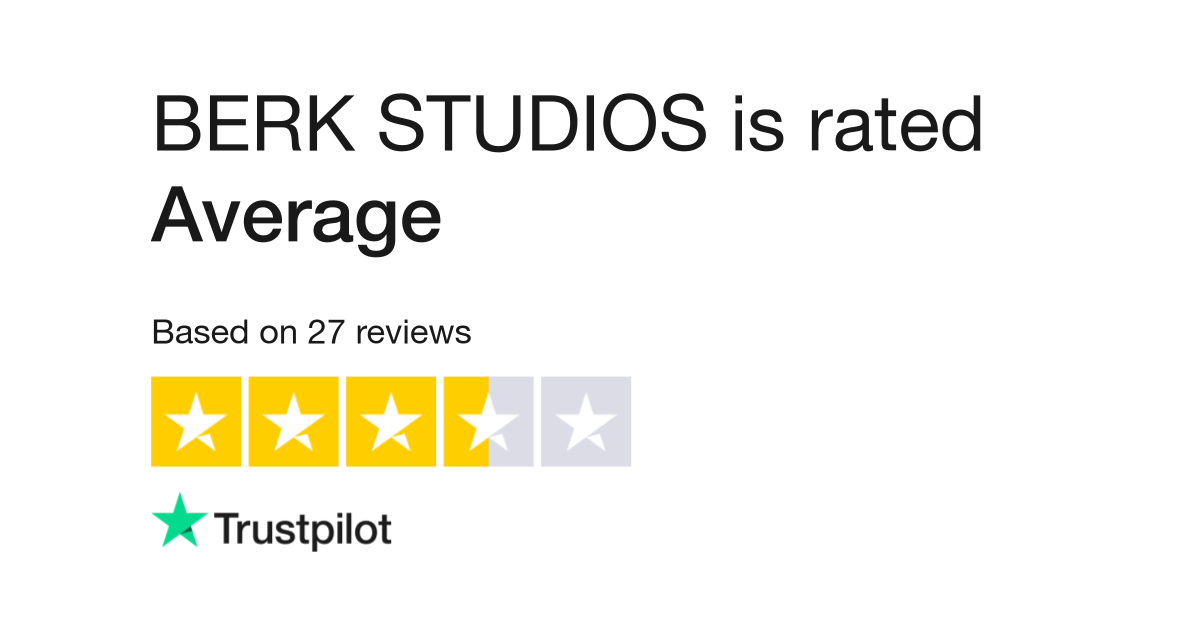 BERK STUDIOS Reviews | Read Customer Service Reviews of