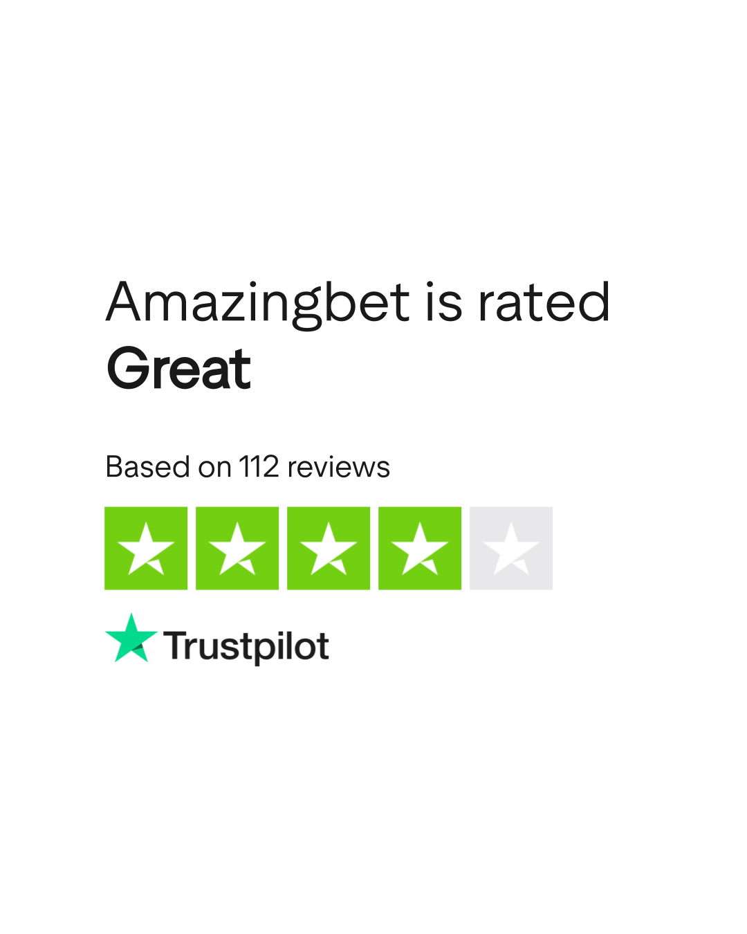 Valutazione Trustpilot di Vstart