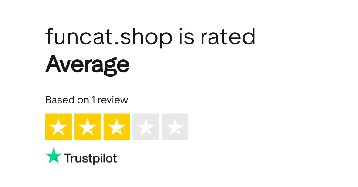 funcat.shop Reviews | Read Customer Service Reviews of funcat.shop