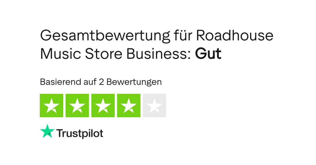 Bewertungen zu Roadhouse Music Store Business Lesen Sie